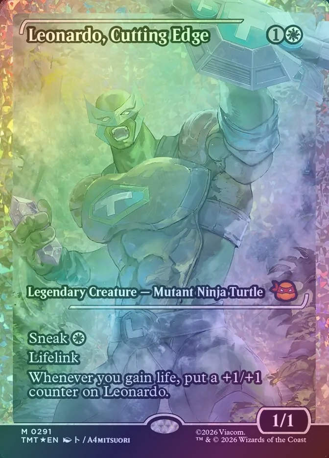 Leonardo, Cutting Edge (TMT) (291) / Fracture Foil