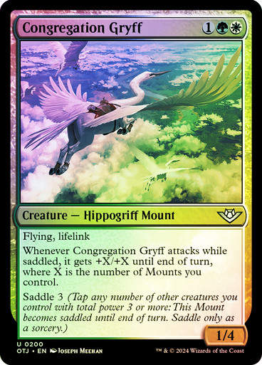 Congregation Gryff (otj) (200) / Foil