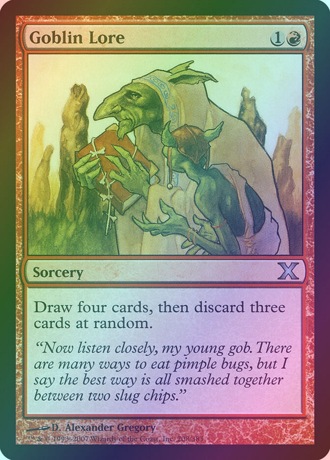 Goblin Lore (10E) (208) / Foil