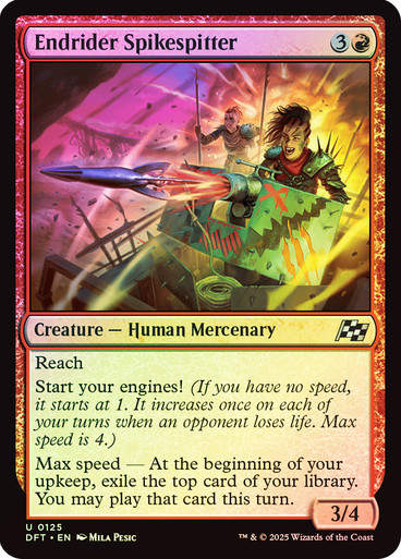 Endrider Spikespitter (DFT) (125) / Foil