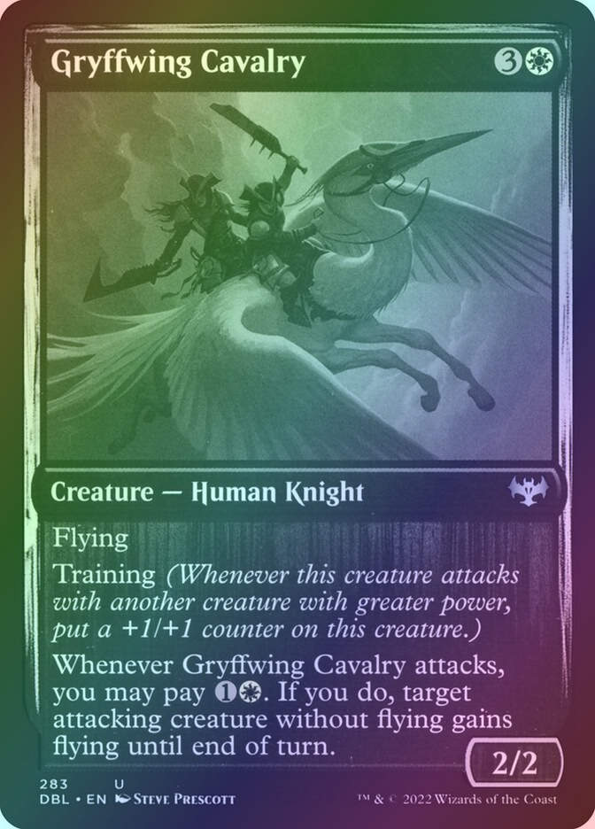 Gryffwing Cavalry (DBL) (283) / Foil