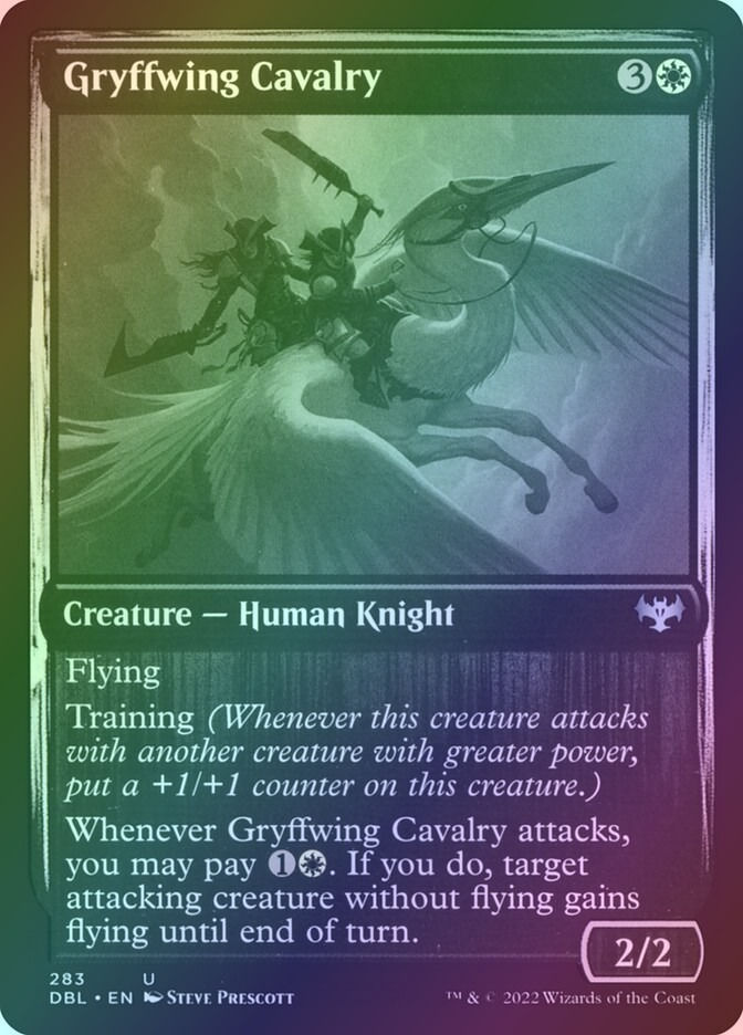 Gryffwing Cavalry (DBL) (283) / Foil