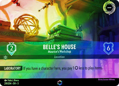 Belle's House - Maurice's Workshop (Enchanted) (LOR_ITI)