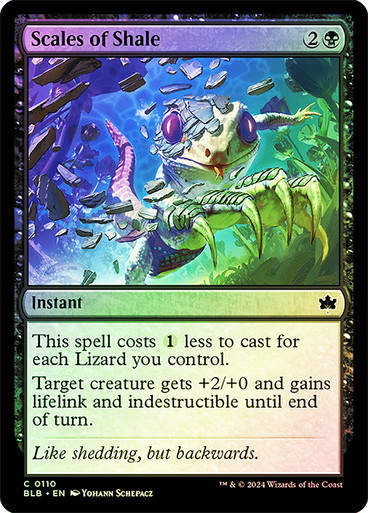 Scales of Shale (blb) (110) / Foil