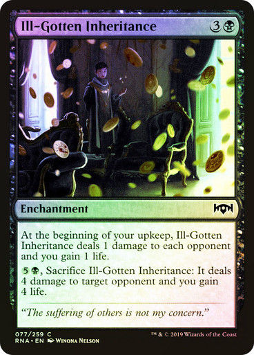 Ill-Gotten Inheritance (RNA) (77) / Foil
