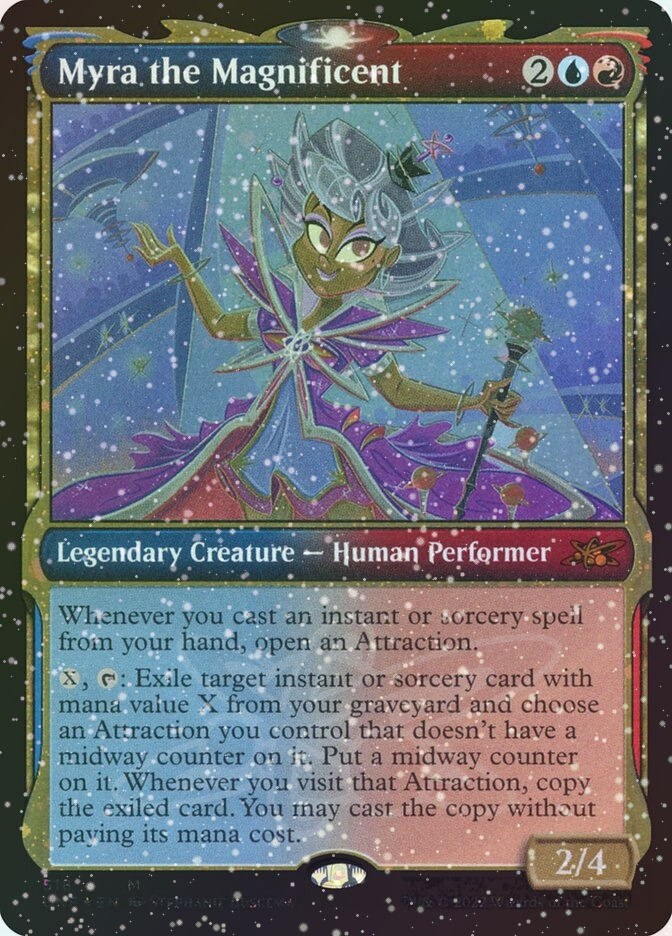 Myra the Magnificent (UNF) (518) / Showcase / Galaxy Foil