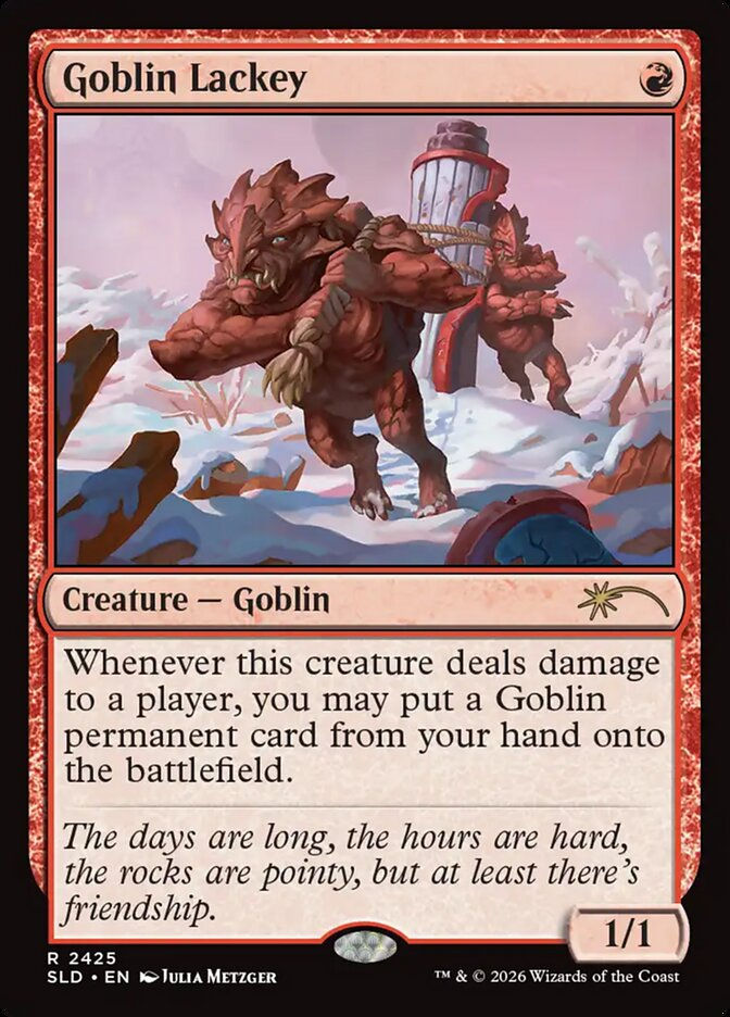 Goblin Lackey (SLD) (2425)