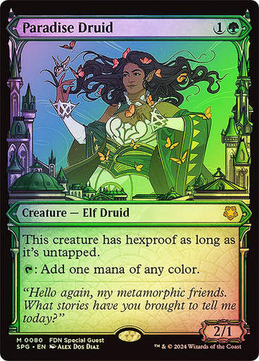 Paradise Druid (SPG) (80) / Foil / Showcase