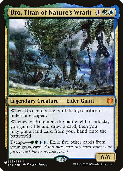 Uro, Titan of Nature's Wrath (PLST) (THB-229)