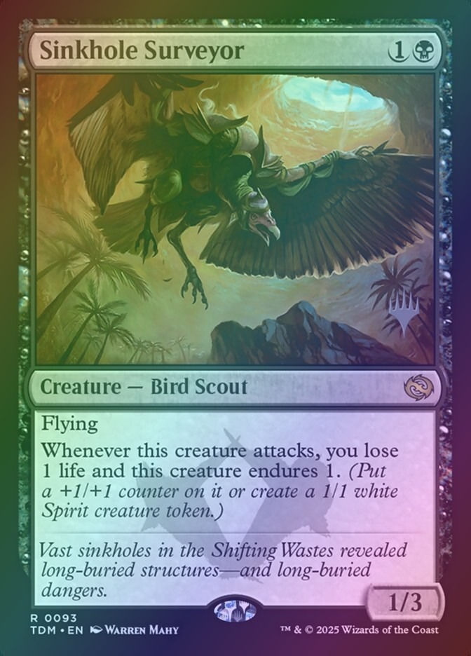 Sinkhole Surveyor (PTDM) (93p) / Foil