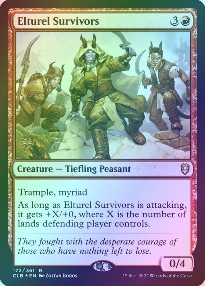 Elturel Survivors (PCLB) (172s) / Foil