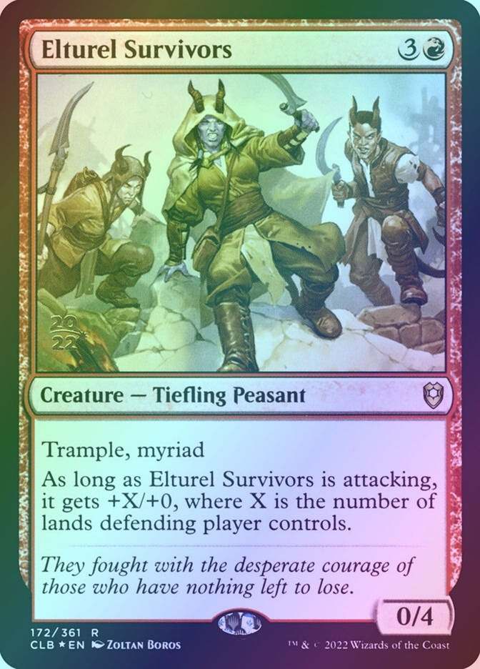 Elturel Survivors (PCLB) (172s) / Foil