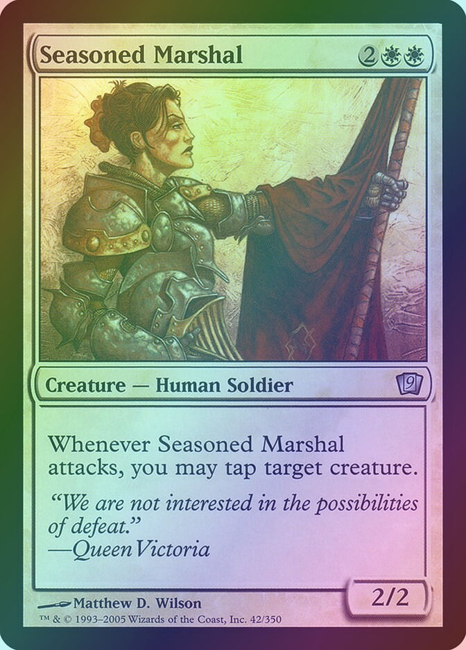 Seasoned Marshal (9ED) (42★) / Foil