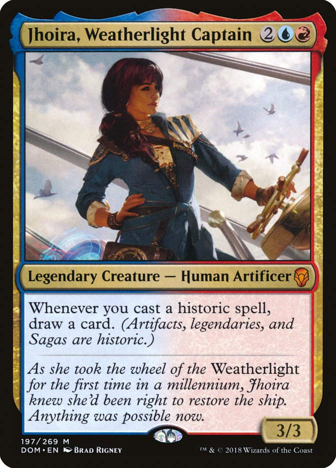 Jhoira, Weatherlight Captain (DOM) (197)