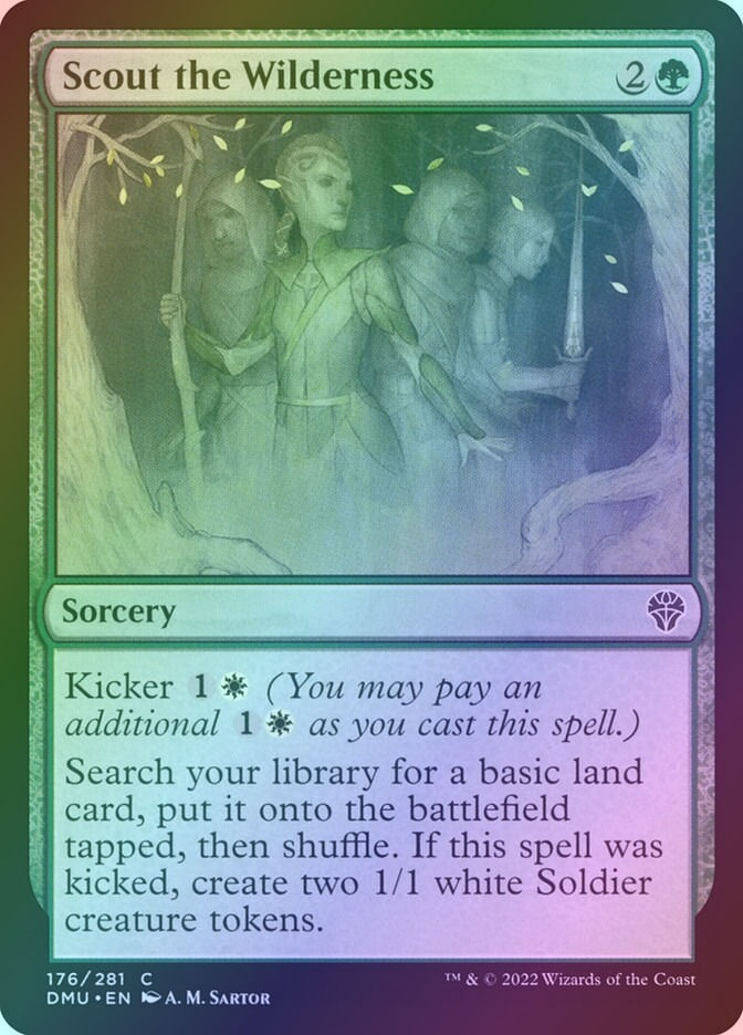 Scout the Wilderness (DMU) (176) / Foil