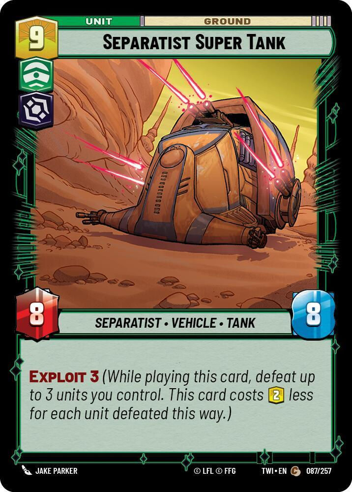 Separatist Super Tank (TWI) (087/257)