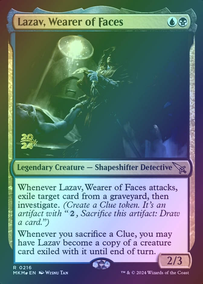Lazav, Wearer of Faces (PMKM) (216s) / Foil