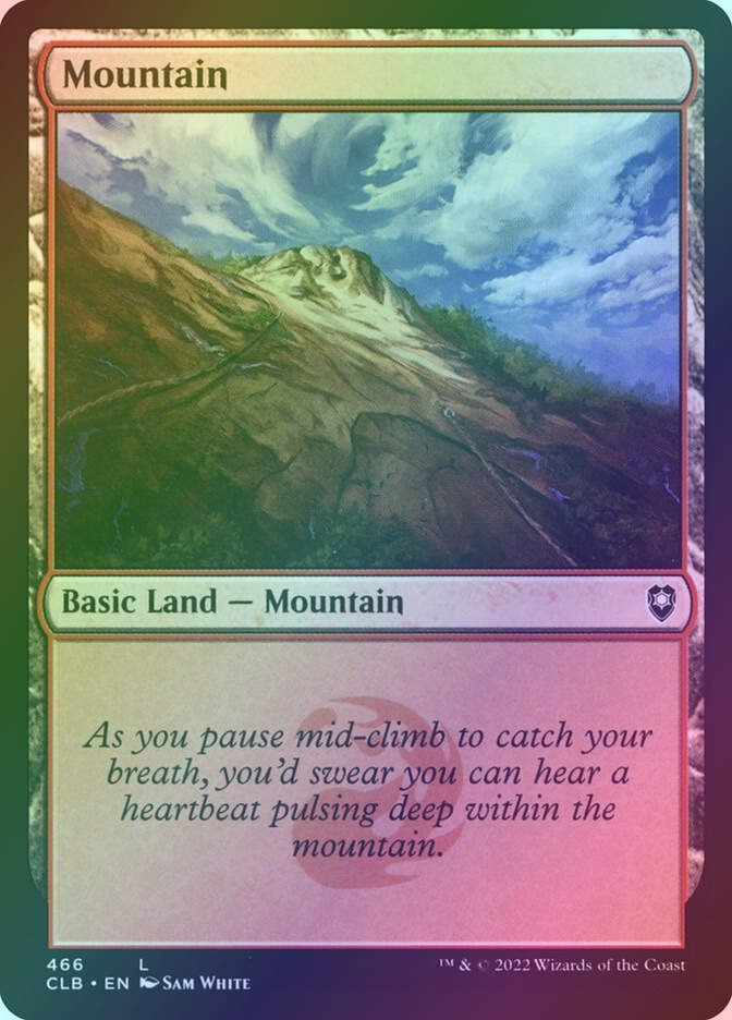 Mountain (CLB) (466) / Foil