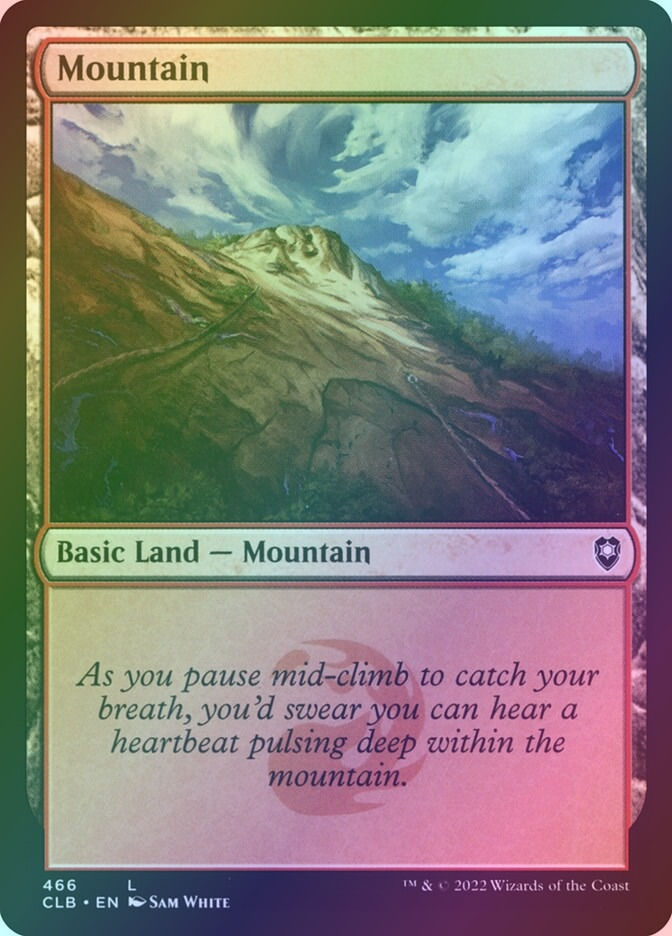 Mountain (CLB) (466) / Foil
