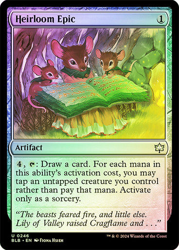 Heirloom Epic (blb) (246) / Foil
