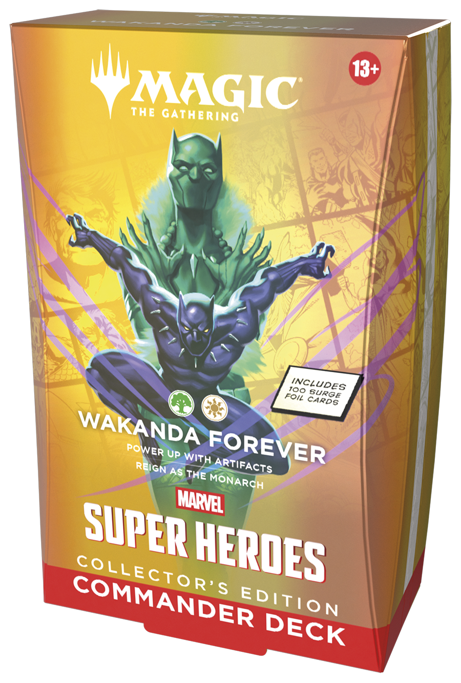 Marvel Super Heroes Commander Decks Collector's Edition - Wakanda Forever