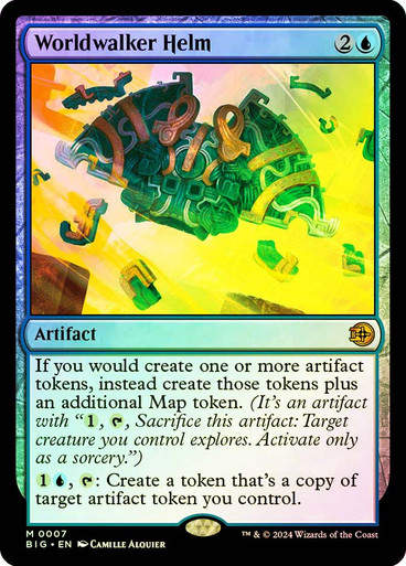 Worldwalker Helm (BIG) (7) / Foil