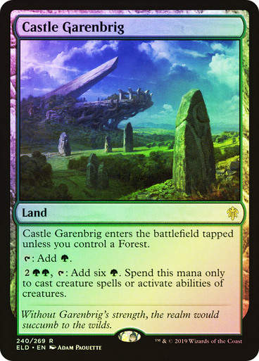 Castle Garenbrig (ELD) (240) / Foil