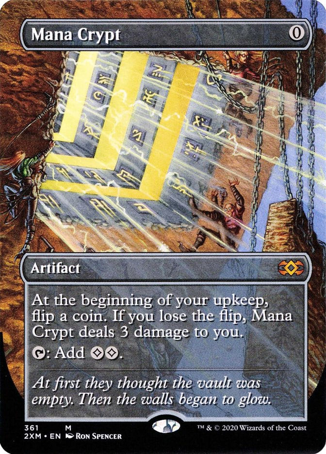 Mana Crypt (2XM) (361) / Borderless
