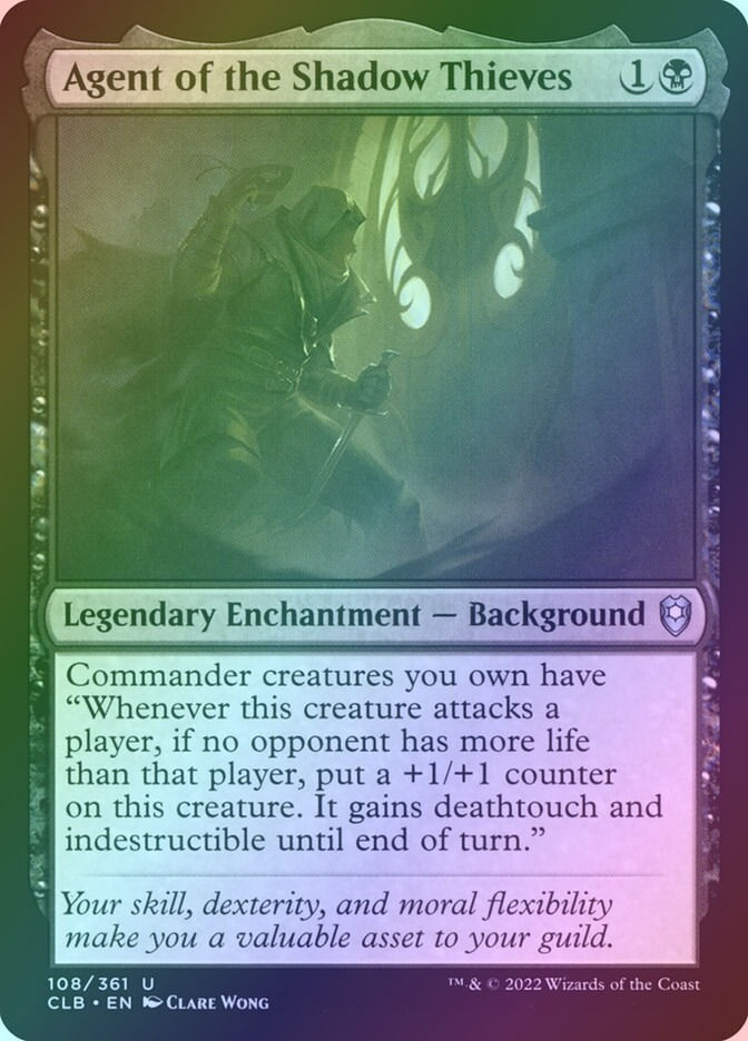 Agent of the Shadow Thieves (CLB) (108) / Foil
