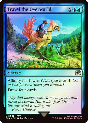 Travel the Overworld (FIN) (82) / Foil
