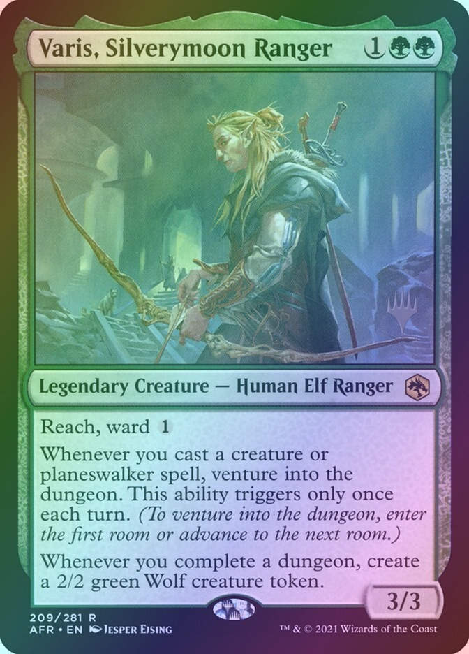 Varis, Silverymoon Ranger (PAFR) (209p) / Foil