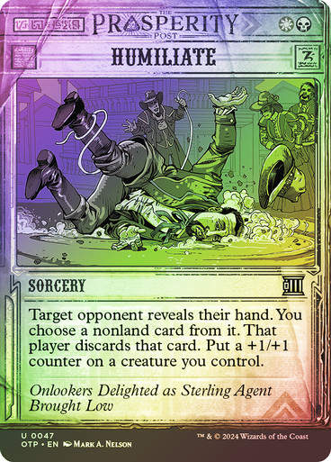 Humiliate (otp) (47) / Foil