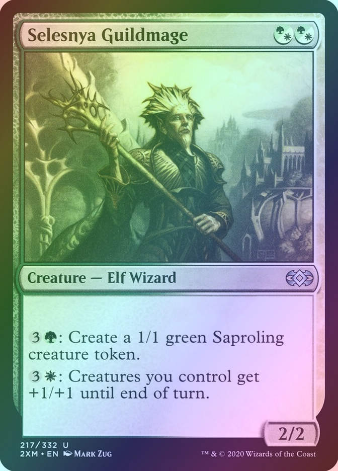 Selesnya Guildmage (2XM) (217) / Foil