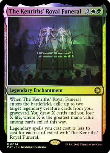 The Kenriths' Royal Funeral (MAT) / Foil