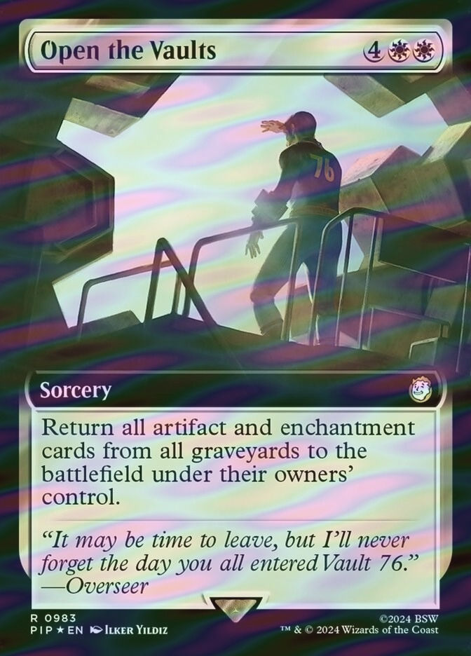 Open the Vaults (PIP) (983) / Extended Art / Surge Foil