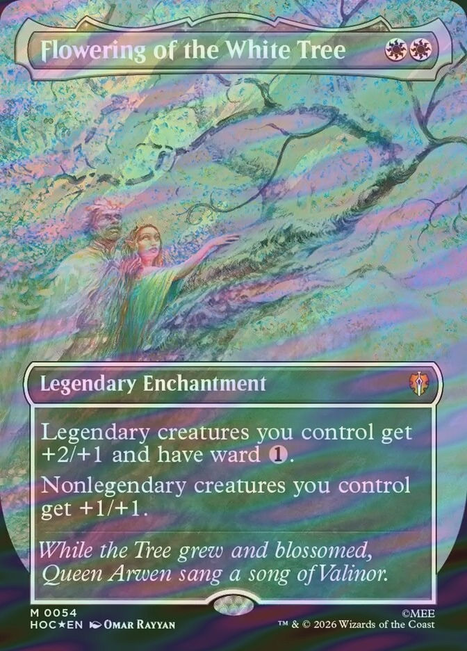 Flowering of the White Tree (HOC) (54) / Surge Foil