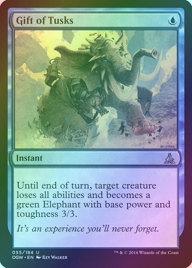 Gift of Tusks (OGW) (55) / Foil