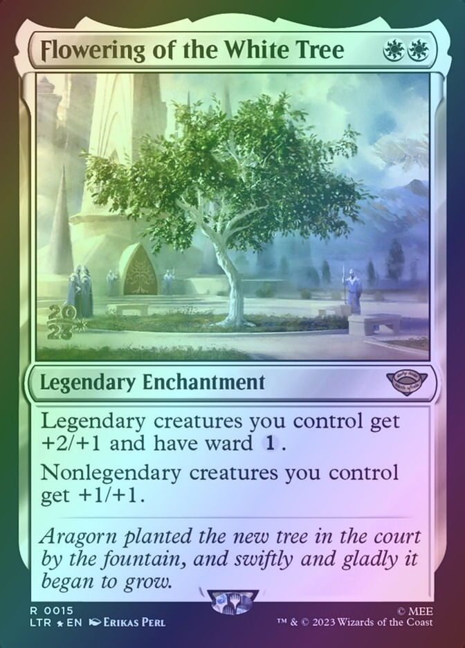 Flowering of the White Tree (PLTR) (15s) / Foil
