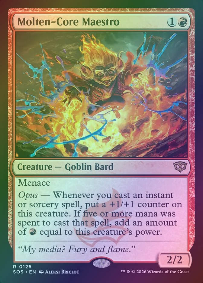 Molten-Core Maestro (SOS) (125) / Foil