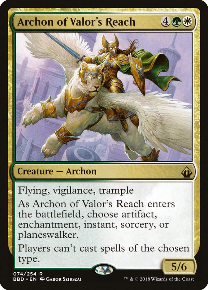 Archon of Valor's Reach (BBD) (74) / Foil