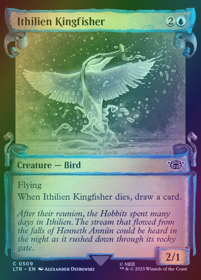 Ithilien Kingfisher (LTR) (509) / Showcase / Foil