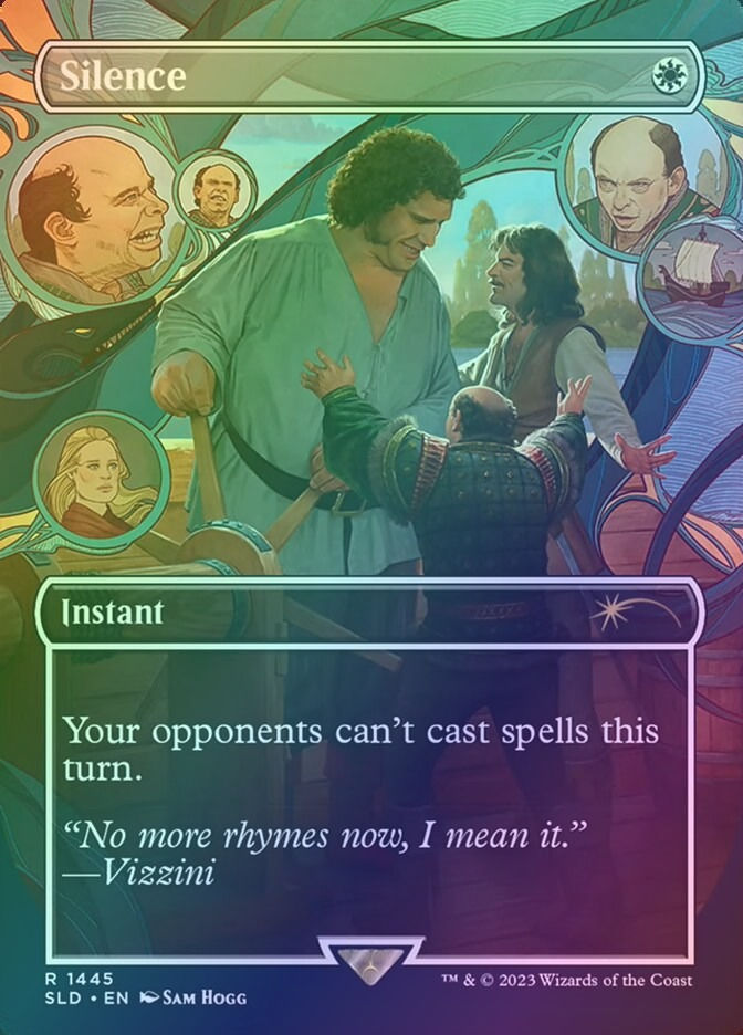 Silence (SLD) (1445) / Borderless / Foil