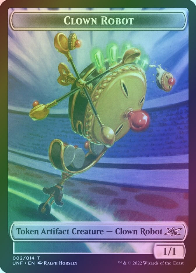 Food // Clown Robot (TUNF) (10 // 2) / Foil — cara 2 de 2