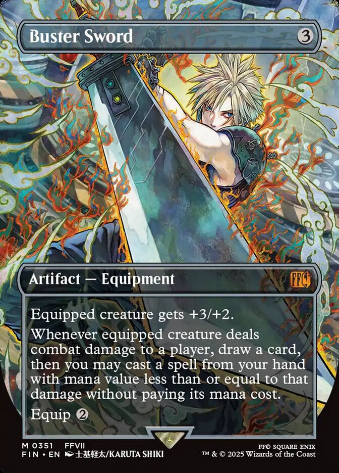 Buster Sword (FIN) (351) / Borderless