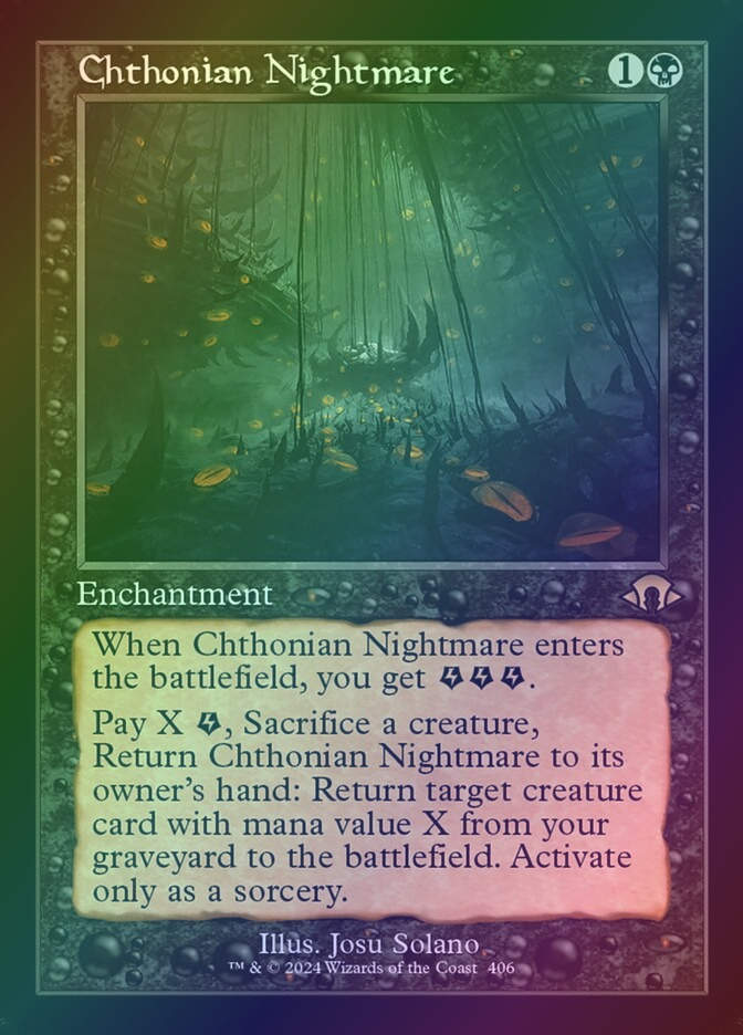 Chthonian Nightmare (MH3) (406) / Foil