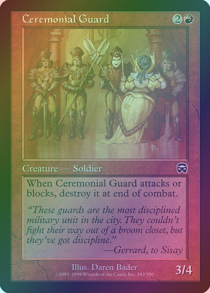 Ceremonial Guard (MMQ) (182) / Foil