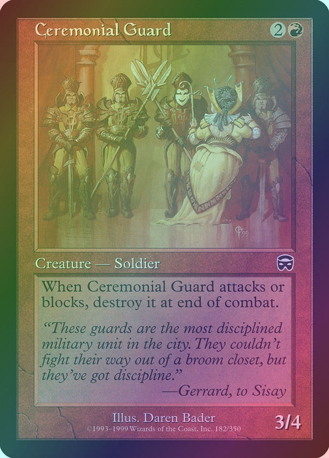 Ceremonial Guard (MMQ) (182) / Foil