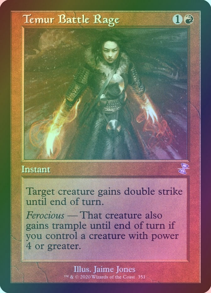 Temur Battle Rage (TSR) (351) / Foil