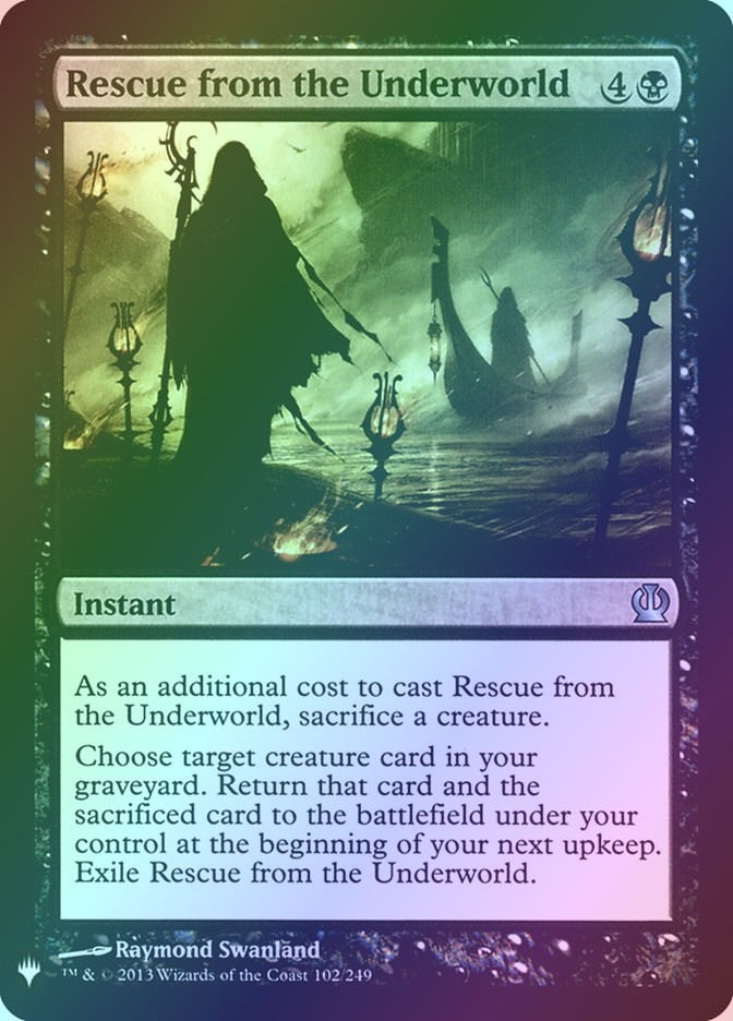 Rescue from the Underworld (PLST) (THS-102) / Foil