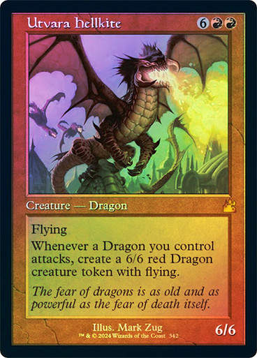 Utvara Hellkite (rvr) (342) / Retro / Foil